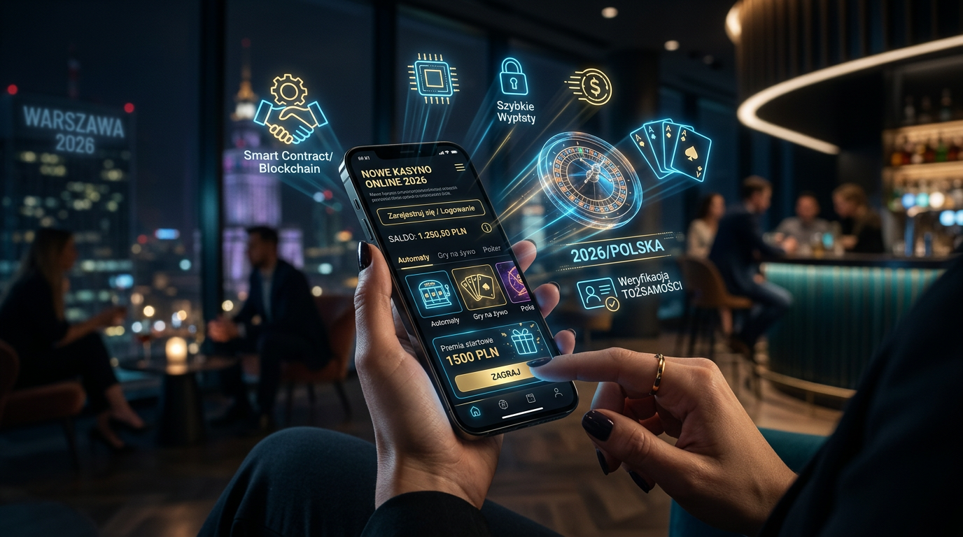 Nowoczesne kasyno online 2026 - wizualizacja technologii